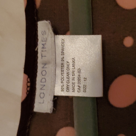 London Times polka dot swing dress - Picture 3 of 4